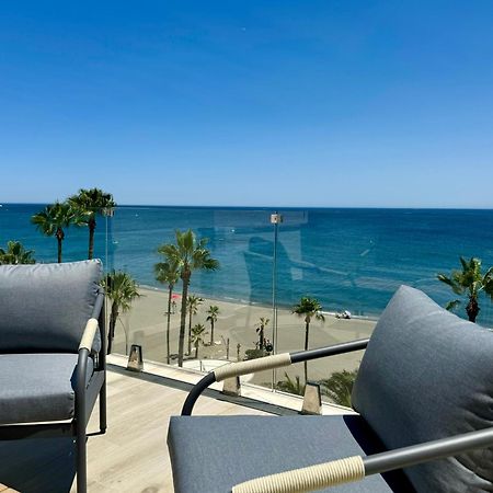 Sunnypalms - Beachfront Penthouse With Stunning Sea View Estepona Exterior foto
